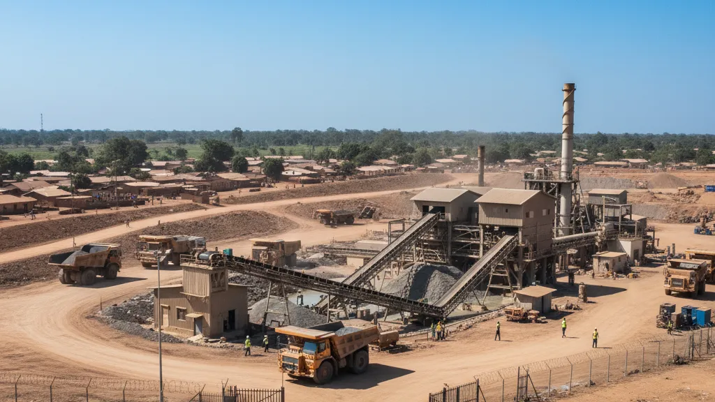 Galiano Gold Lowers 2025 Output Forecast After Incident at Ghana Mine