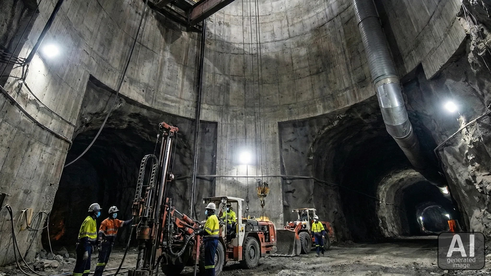 Karowe Underground Project Reaches Full Shaft Depth, Paving the Way for Botswana’s Next Era of Diamond Mining